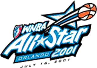 WNBA All-Star Game 2001 Primary Logo iron on heat transfer